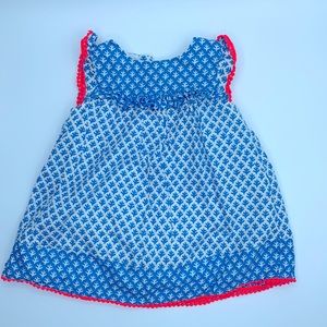 Baby Boden, dress with matching bloomers for baby girl, 3-6 months